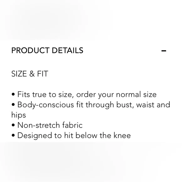 NWT Dress The Population “NOA” Dress - Picture 8 of 16